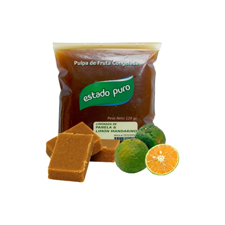 Pulpa de Concentrado Limón Mandarino y Panela
