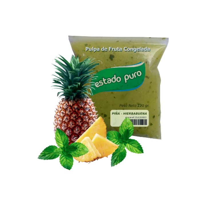 Pulpa de Piña Hierbabuena